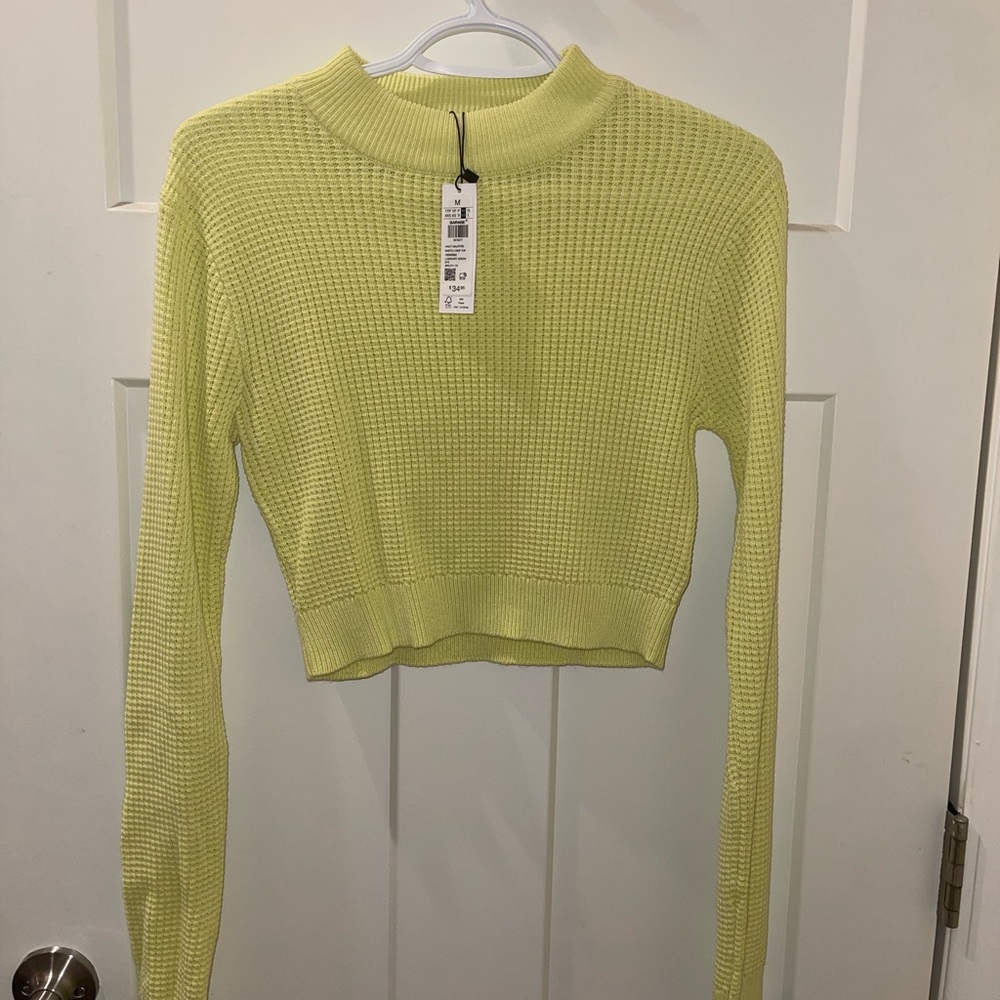 GARAGE CROPPED SWEATER